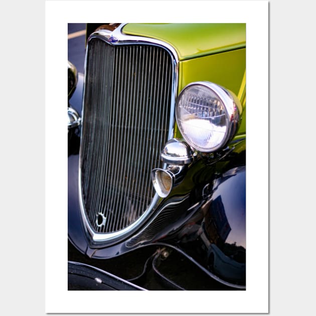 Antique Car Grill Wall Art by Rob Johnson Photography